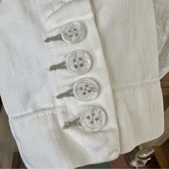 Juicy Couture White Jean Jacket - Picture 6 of 9